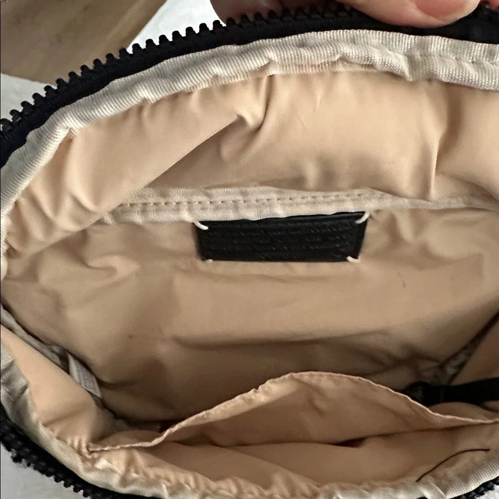 Caraa x free people black Sherpa sling bag nwot